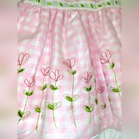 Sweet Heart Rose Layered Flare Floral Dress - Picture 2 of 9